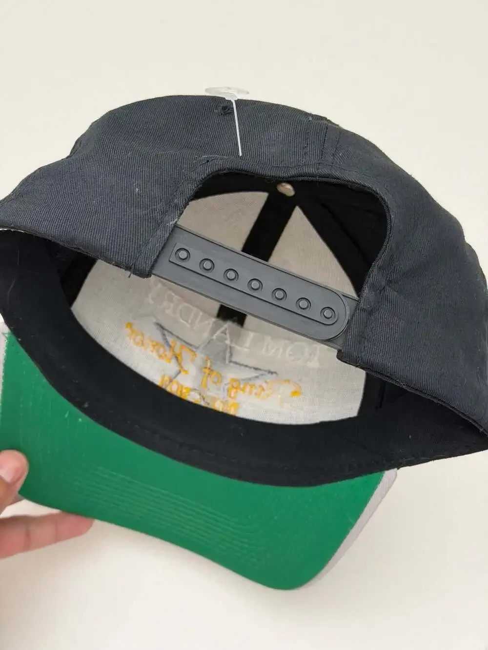 Vintage 90s Tom Landry Ring of Honor Induction 1993 Dallas Cowboys Snapback Hat